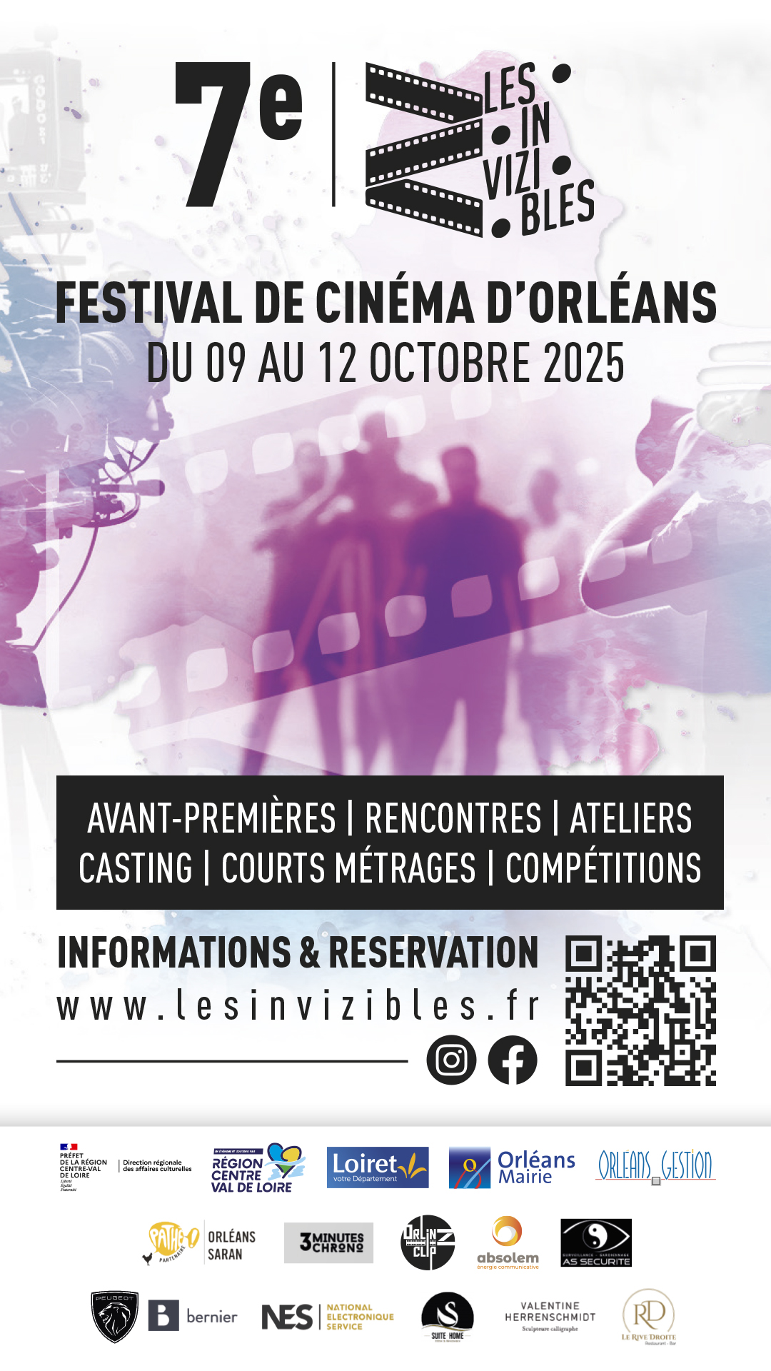 Affiche du 7ème festival des Invizibles