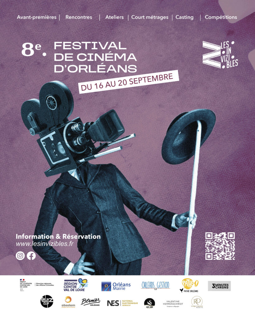 Affiche 8e édition Les Invizibles (portrait)